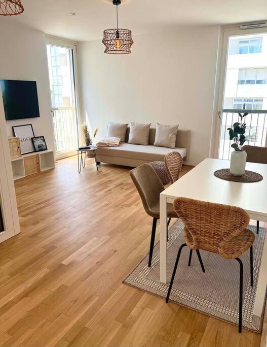 וינה Donaublick Oasis: Stylische Wohnung מראה חיצוני תמונה