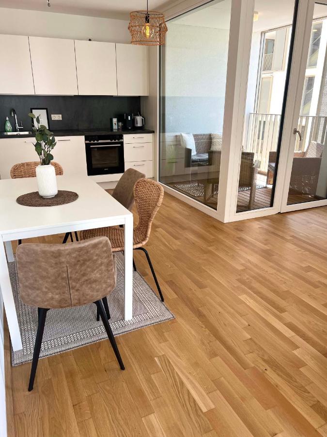 וינה Donaublick Oasis: Stylische Wohnung מראה חיצוני תמונה